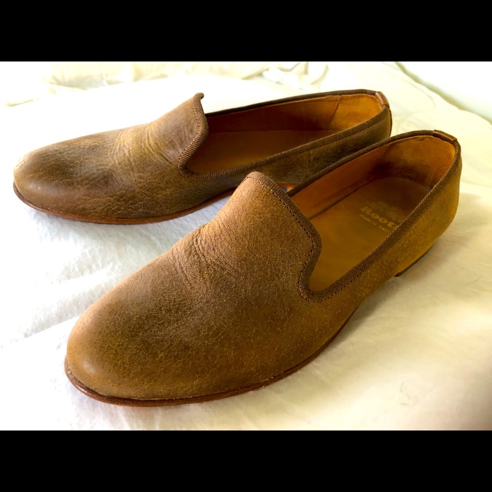 Roots Italian leather flat, size 37